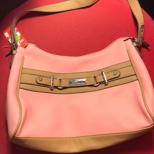 Rosetti coral pink handbag. Manufacture defect